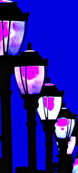 Фотография под названием "Lamps 1e" - Ken Lerner, Подлинное произведение искусства, Цифровая фотография
