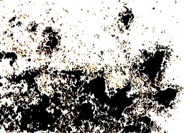 Фотография под названием "Spattered Mud 1" - Ken Lerner, Подлинное произведение искусства, Цифровая фотография