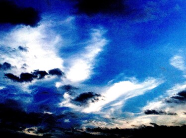 Photographie intitulée "Clouds 258b" par Ken Lerner, Œuvre d'art originale, Photographie numérique