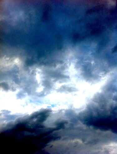 Фотография под названием "Clouds 578b" - Ken Lerner, Подлинное произведение искусства, Цифровая фотография