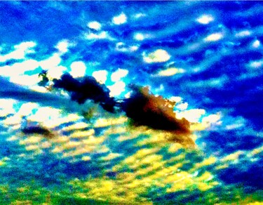 Fotografia intitolato "Clouds 253" da Ken Lerner, Opera d'arte originale, Fotografia digitale