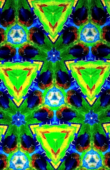 Photography titled "Gauguin's Colors 2a" by Ken Lerner, Original Artwork, Digital Photography