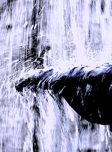 Photographie intitulée "Fountain 140e3" par Ken Lerner, Œuvre d'art originale, Photographie numérique