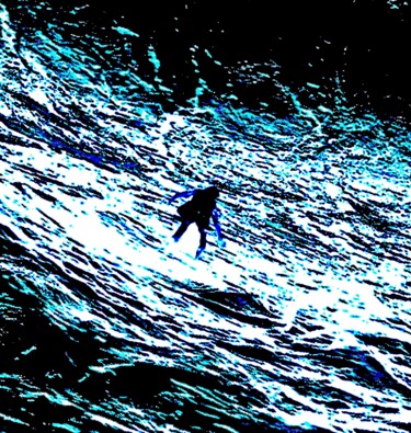Fotografia intitolato "Surfer Dude 5b" da Ken Lerner, Opera d'arte originale, Fotografia digitale