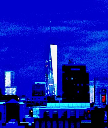 Фотография под названием "Freedom Tower 51h" - Ken Lerner, Подлинное произведение искусства, Цифровая фотография