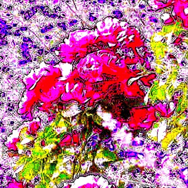 Fotografie getiteld "Wildflowers 1e5" door Ken Lerner, Origineel Kunstwerk, Digitale fotografie