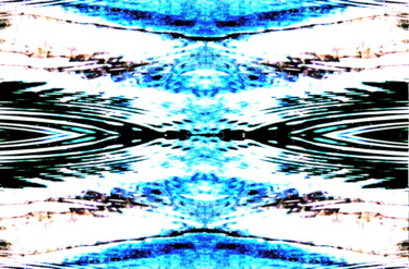 Photography titled "Fountain Reflection…" by Ken Lerner, Original Artwork, Digital Photography