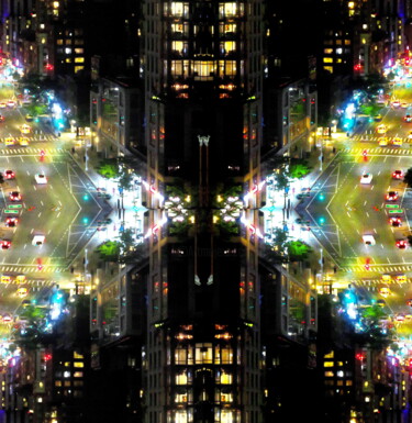 Фотография под названием "City Streets 23-3a3b" - Ken Lerner, Подлинное произведение искусства, Цифровая фотография