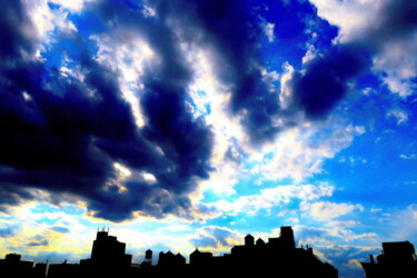 Photography titled "Clouds 23-4j" by Ken Lerner, Original Artwork, Digital Photography