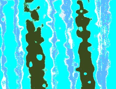 Photography titled "Water 79x2b" by Ken Lerner, Original Artwork, Digital Photography