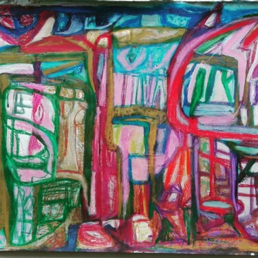 Painting titled "Timbrel." by Ken Pammen, Original Artwork, Acrylic