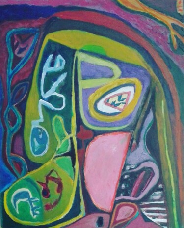 Painting titled "Iiona." by Ken Pammen, Original Artwork, Acrylic