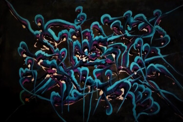 Картина под названием "Awakening Deliveries" - Kenan Koçak, Подлинное произведение искусства, Акрил