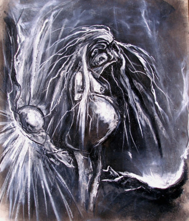 Painting titled "pregnant-girl-in-ap…" by Kenneth Agnello, Original Artwork