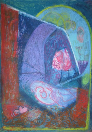 Before there was time Painting titled "Before there was ti…" by Ken Pammen, Original Art, Watercolor