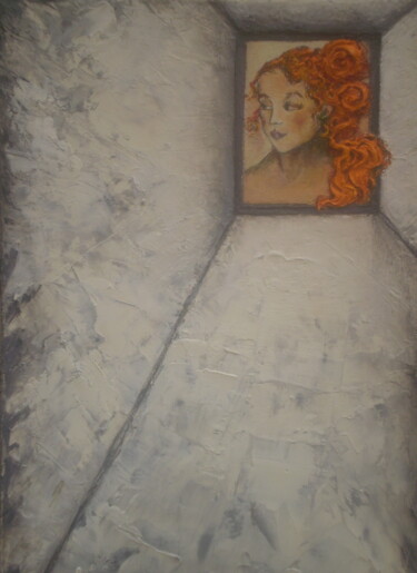 Peinture intitulée "Alice" par Kenra, Œuvre d'art originale, Huile