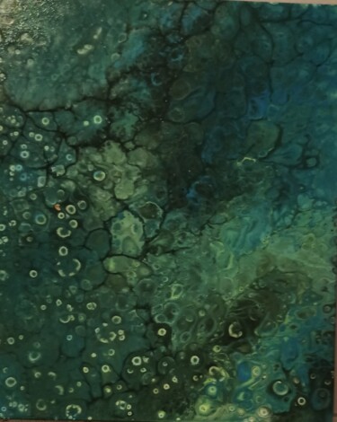Pintura intitulada "Deep_Water" por Kenz, Obras de arte originais, Acrílico