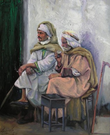 Peinture intitulée "DSCN2057.JPG" par Abdelkrim Kermiche, Œuvre d'art originale