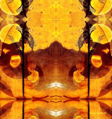 Digital Arts titled "Sonnenwasser" by Kerstin Berthold, Original Artwork, Digital Collage