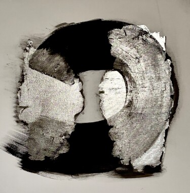 Картина под названием "Porous 020" - Kerstin Sagebiel, Подлинное произведение искусства, Акрил Установлен на Деревянная рама…
