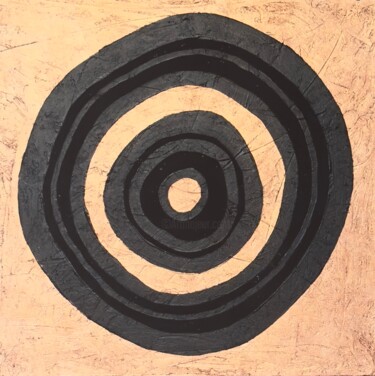 Peinture intitulée "Spin Around II" par Kerstin Sagebiel, Œuvre d'art originale, Acrylique Monté sur Châssis en bois