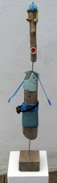 Sculpture titled "TOTEM ALBERT POLIAK…" by Frédéric Durand, Original Artwork