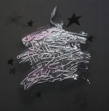 Painting titled "Spectro" by Kesa Graffiti, Original Artwork, Acrylic