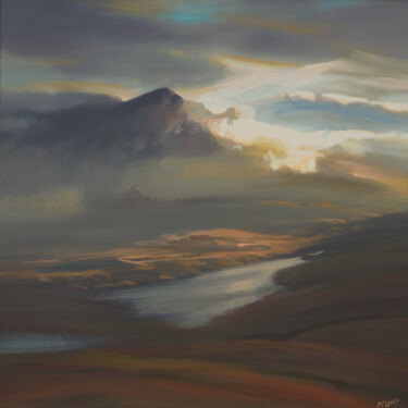 Painting titled "EARLY LIGHT, CUL MO…" by Kevan Mcginty, Original Artwork, Acrylic Mounted on Wood Stretcher frame