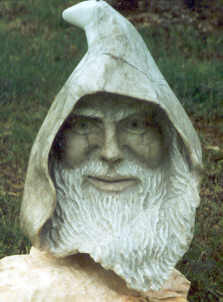 Sculpture titled "wizard" by Kevin Butler, Original Artwork