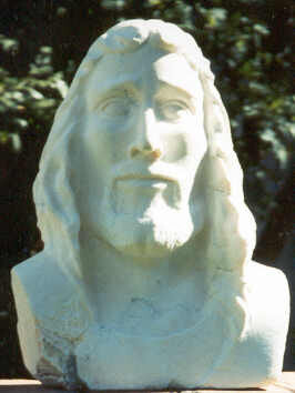 Sculpture titled "Jesus Christ" by Kevin Butler, Original Artwork