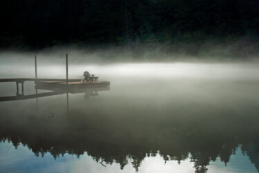 Photographie intitulée "Dreamy Dock" par Kevin Felts, Œuvre d'art originale, Photographie numérique
