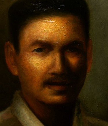 Painting titled "Garcia..jpg" by Kevin Yrin, Original Artwork