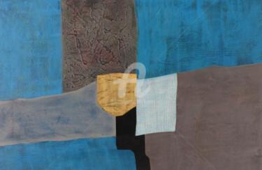 Schilderij getiteld "BOREAL diptyque 2" door Keyno, Origineel Kunstwerk, Acryl Gemonteerd op Frame voor houten brancard