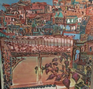 Painting titled "Drabzi." by Khaled Belhadj, Original Artwork, Acrylic