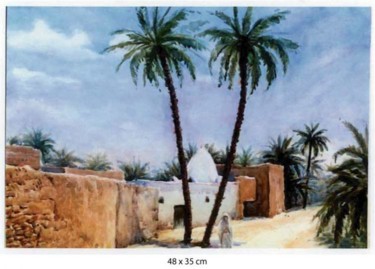 Peinture intitulée "A-14.jpg" par Abdelbassat Khaled, Œuvre d'art originale