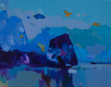 Peinture intitulée "Early Morning No.02" par Khanh The Bui, Œuvre d'art originale, Acrylique