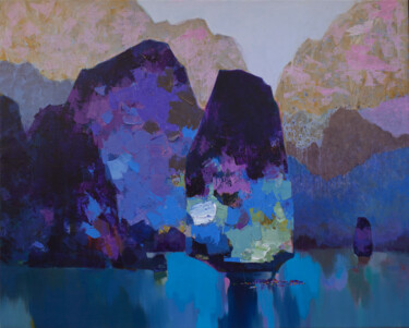 Peinture intitulée "AFTER THE SPRING RA…" par Khanh The Bui, Œuvre d'art originale, Acrylique