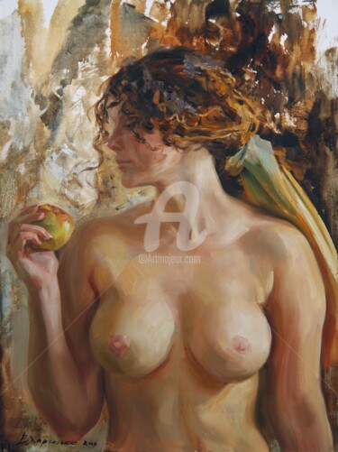 Peinture intitulée "Eva" par Valeriy Kharchenko, Œuvre d'art originale, Huile