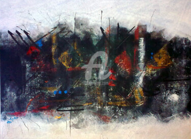 Malerei mit dem Titel "calligraphie1.jpg" von Khassif, Original-Kunstwerk