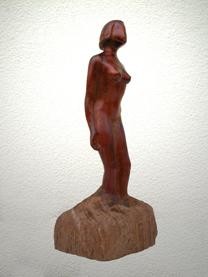 Sculpture titled "L'INNOCENCE" by Khatima Saadi, Original Artwork