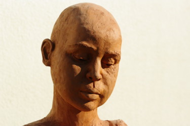Sculpture titled "l' adolescent" by Khatima Saadi, Original Artwork