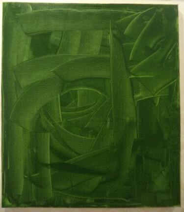 Картина под названием "Series "Forest-3"" - Khatuna Qometiani, Подлинное произведение искусства, Масло