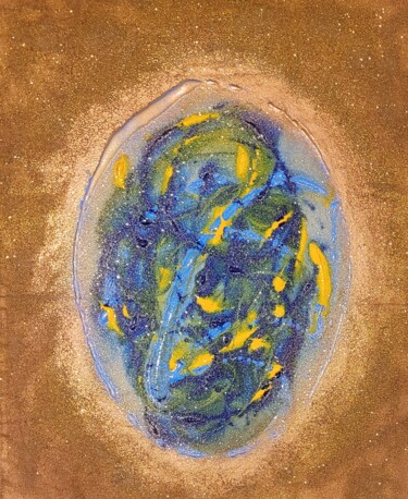 Peinture intitulée "Born" par Khatym, Œuvre d'art originale, Acrylique