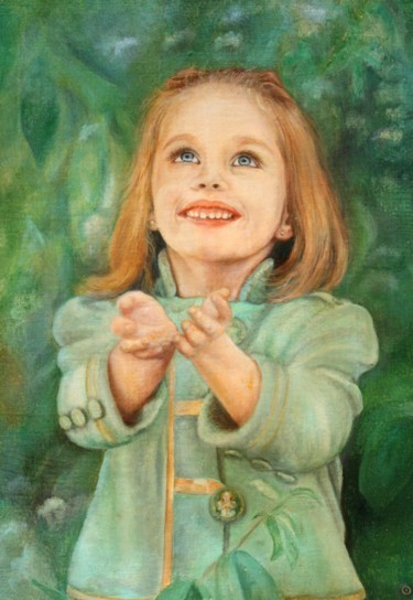 Painting titled "Счастливый мир" by Valerii Semenikhin, Original Artwork
