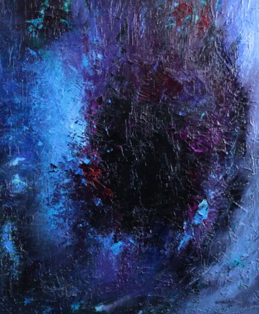 Картина под названием "Взгляд на присутств…" - Валерий Семенихин, Подлинное произведение искусства, Масло Установлен на Дере…