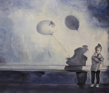Картина под названием "Сноявь" - Валерий Семенихин, Подлинное произведение искусства, Масло Установлен на Деревянная рама дл…