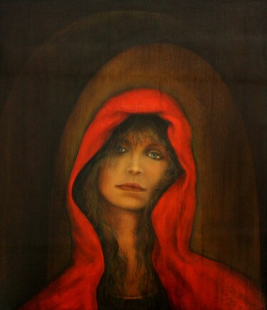 Картина под названием "Магдалена" - Валерий Семенихин, Подлинное произведение искусства, Масло