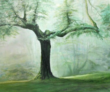Картина под названием "Равновесие" - Валерий Семенихин, Подлинное произведение искусства, Масло Установлен на Деревянная рам…