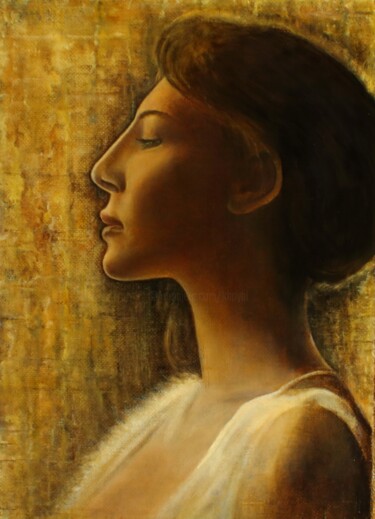 Картина под названием "Эхо Фидия" - Валерий Семенихин, Подлинное произведение искусства, Масло