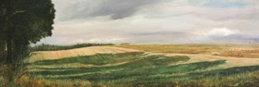 Картина под названием "Пастораль для прогу…" - Валерий Семенихин, Подлинное произведение искусства, Масло Установлен на Дере…